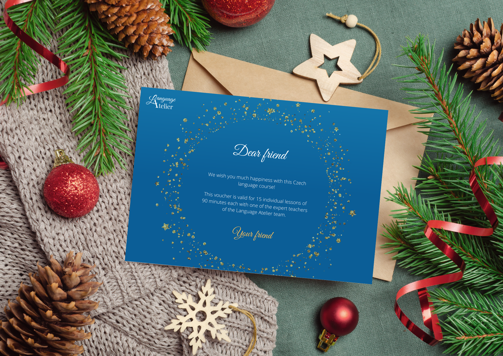 Our Christmas voucher!